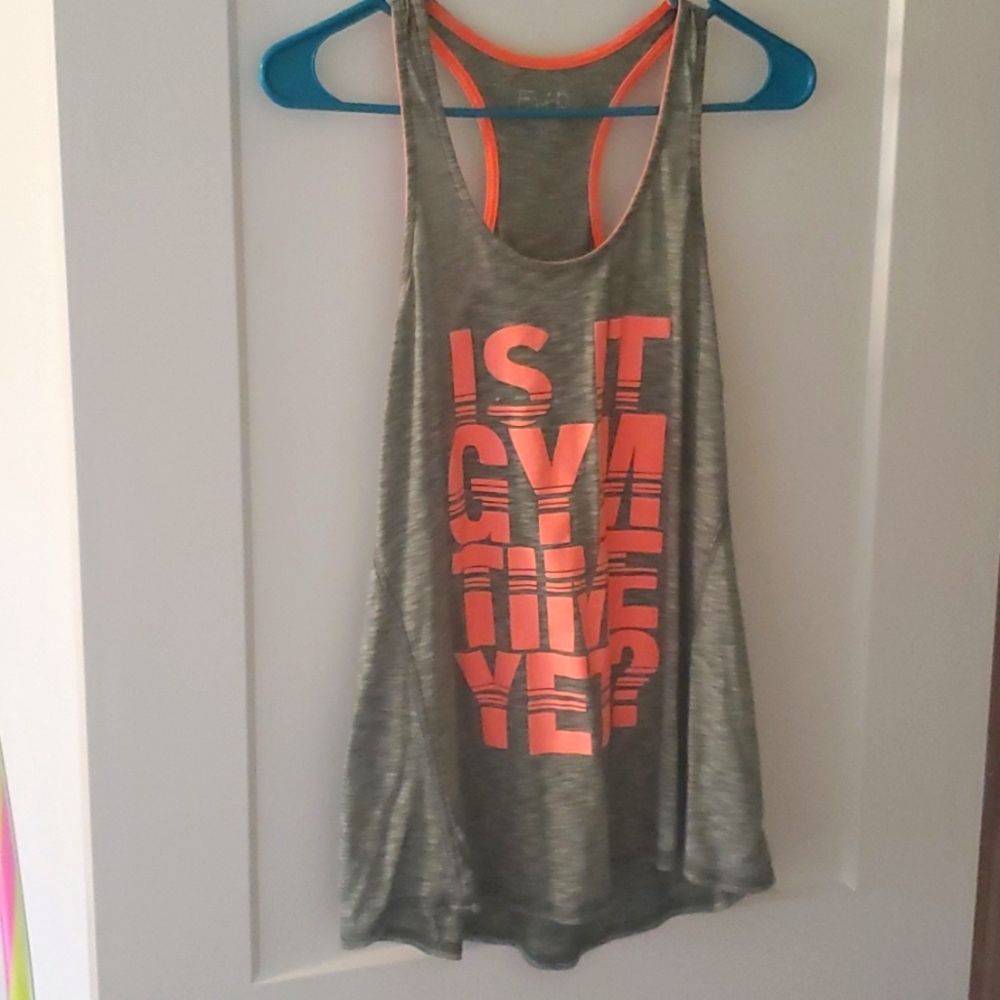 "IS IT GYM TIME YET?" "#RELENTLESS" tank top